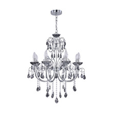 Charley Metal & Crystal 8 Light Chandelier